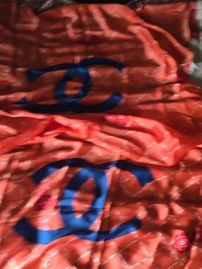 2014 Chanel Beautiful Large Stole Scarf.